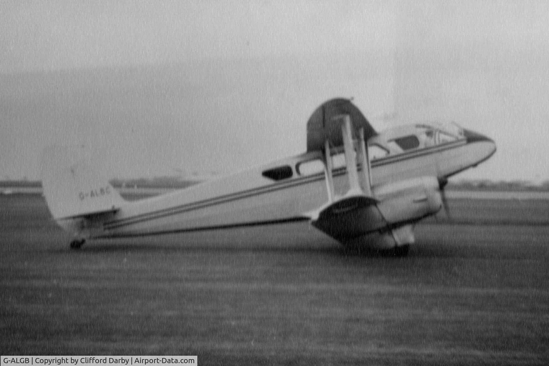G-ALGB, 1945 De Havilland DH-89A Dominie/Dragon Rapide C/N 6706, DH Rapide Domini G-ALGB Cottesmore 196. Crashed Edale 30 11 63?
