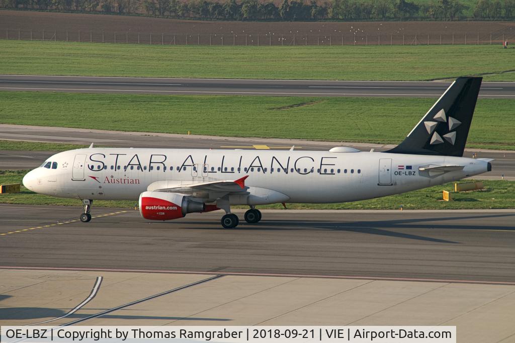 OE-LBZ, 2012 Airbus A320-214 C/N 5181, Austrian Airlines Airbus A320