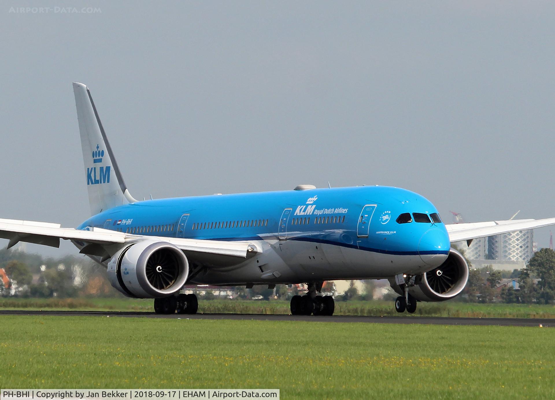 PH-BHI, 2016 Boeing 787-9 Dreamliner C/N 38755, Schiphol Amsterdam