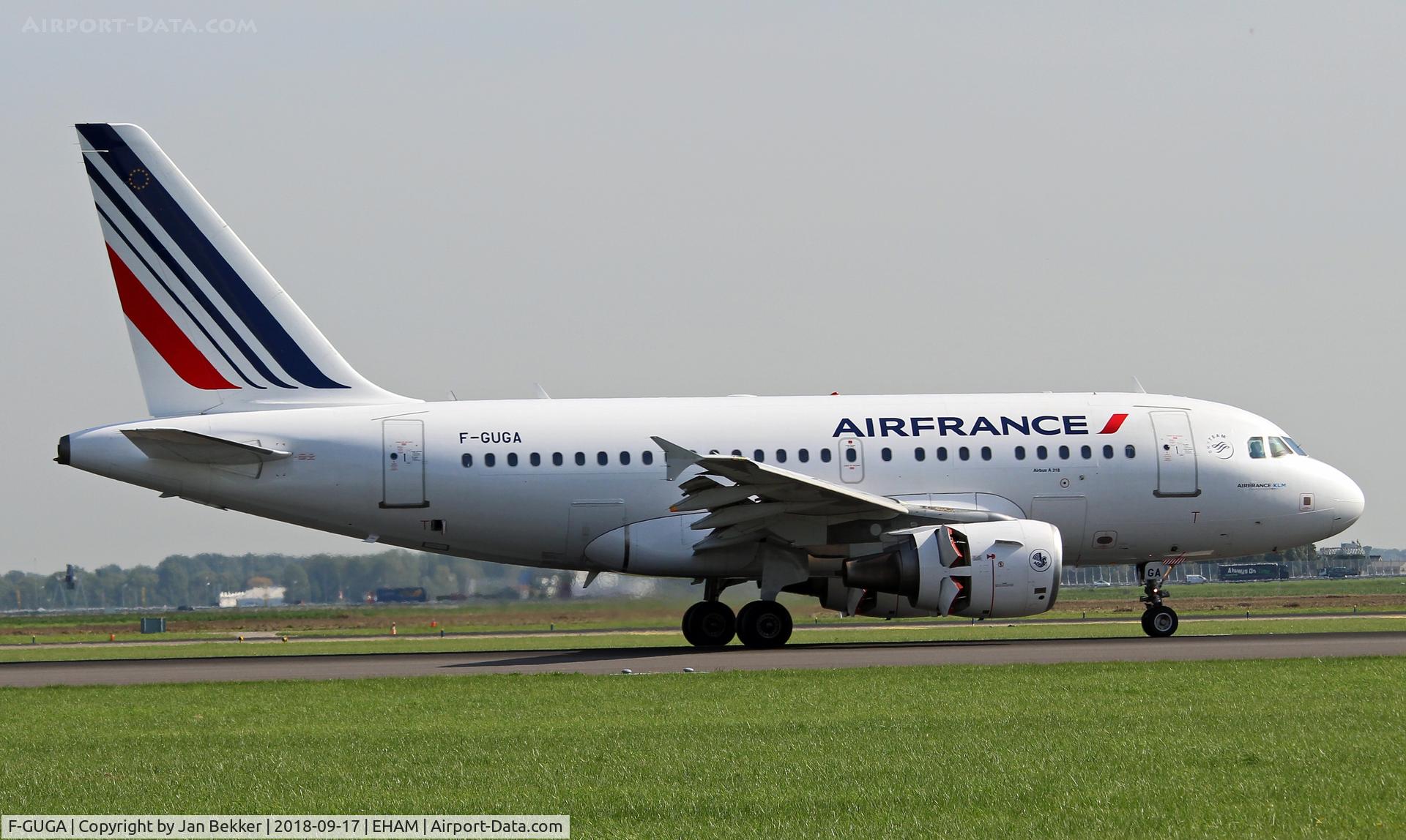 F-GUGA, 2002 Airbus A318-111 C/N 2035, Schiphol Amsterdam