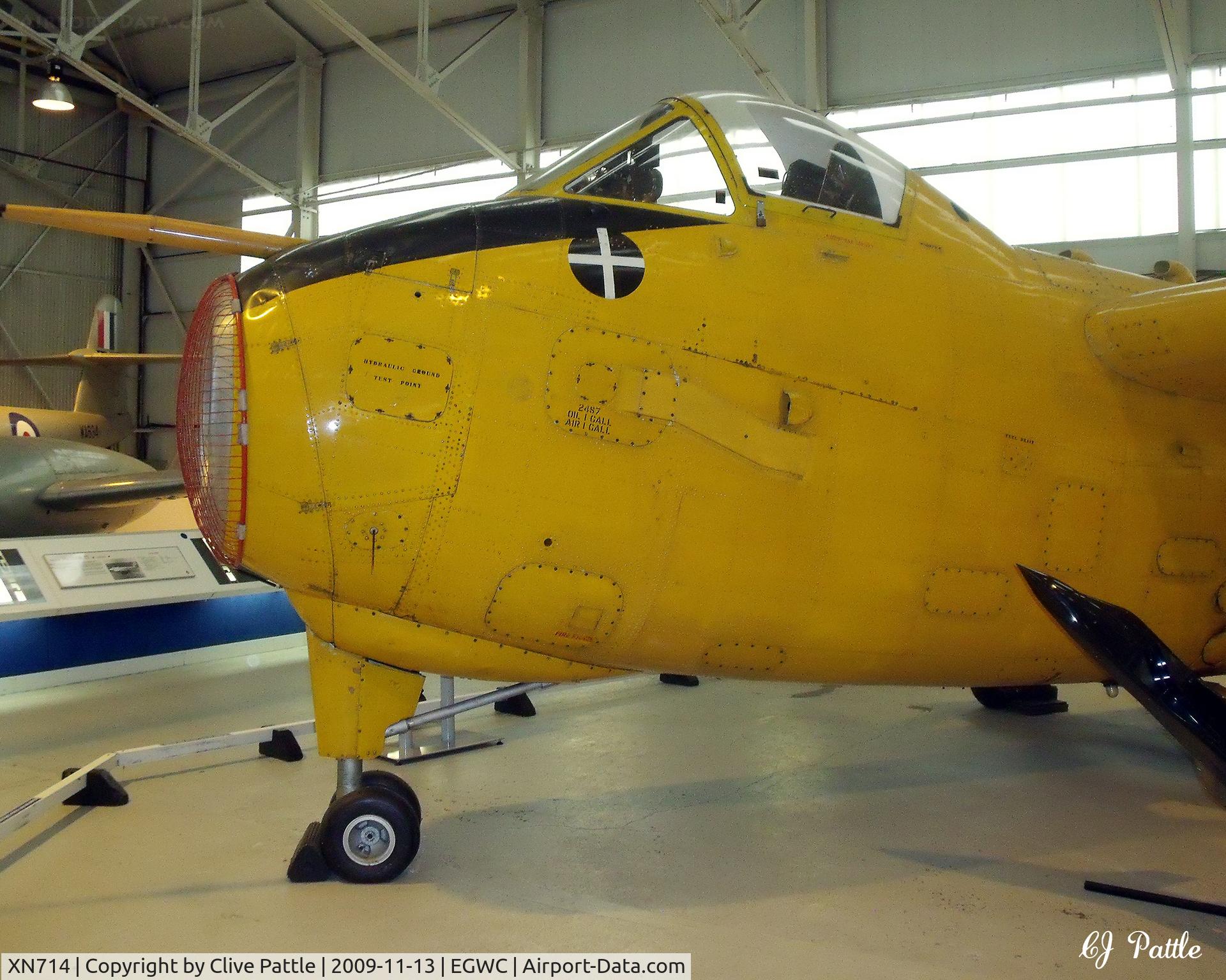 XN714, 1963 Hunting H.126 C/N H1-1, Preserved at the RAF Museum, Cosford