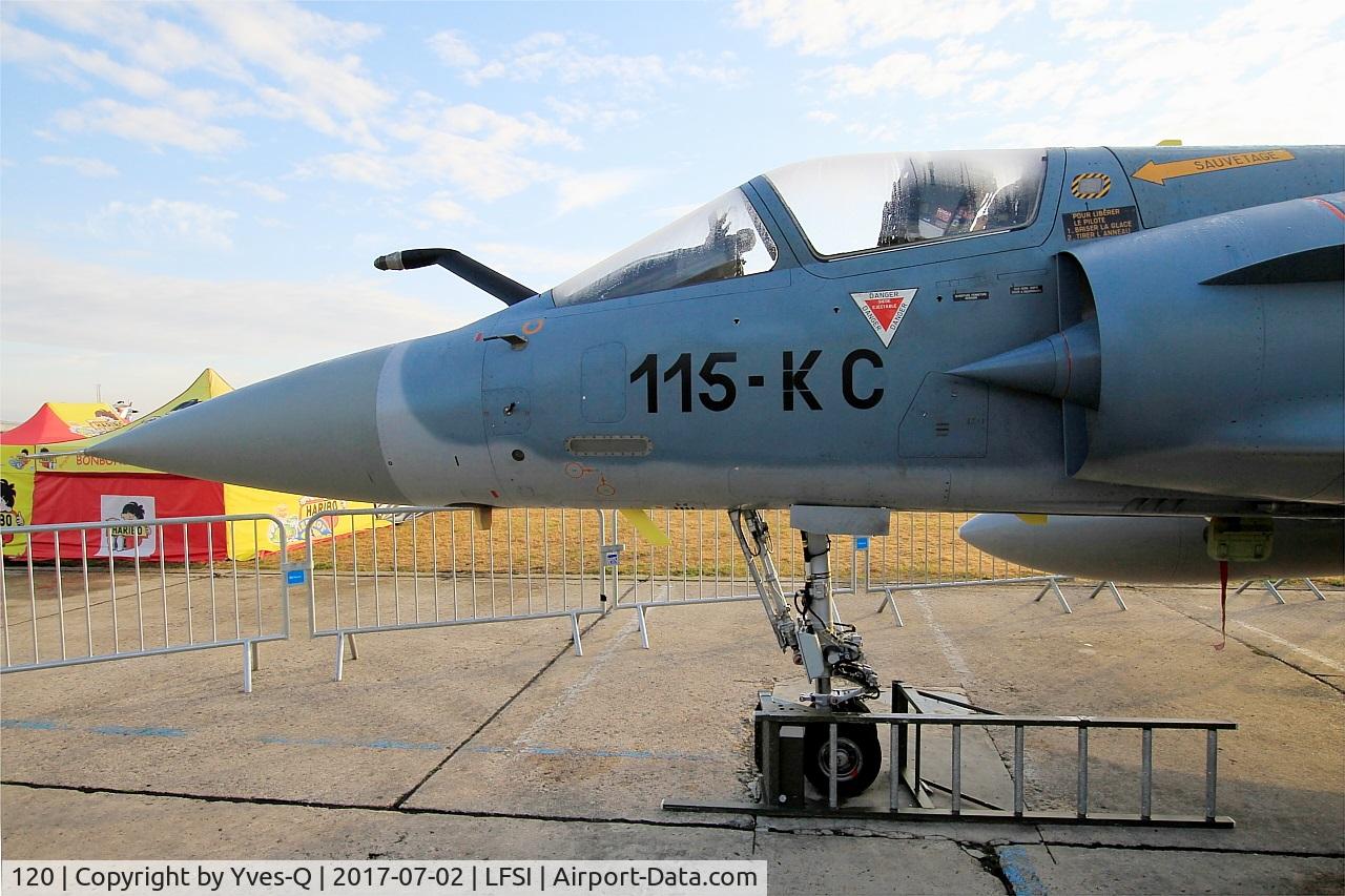 120, Dassault Mirage 2000C C/N 396, Dassault Mirage 2000 C, Static display, St Dizier-Robinson Air Base 113 (LFSI) Open day 2017