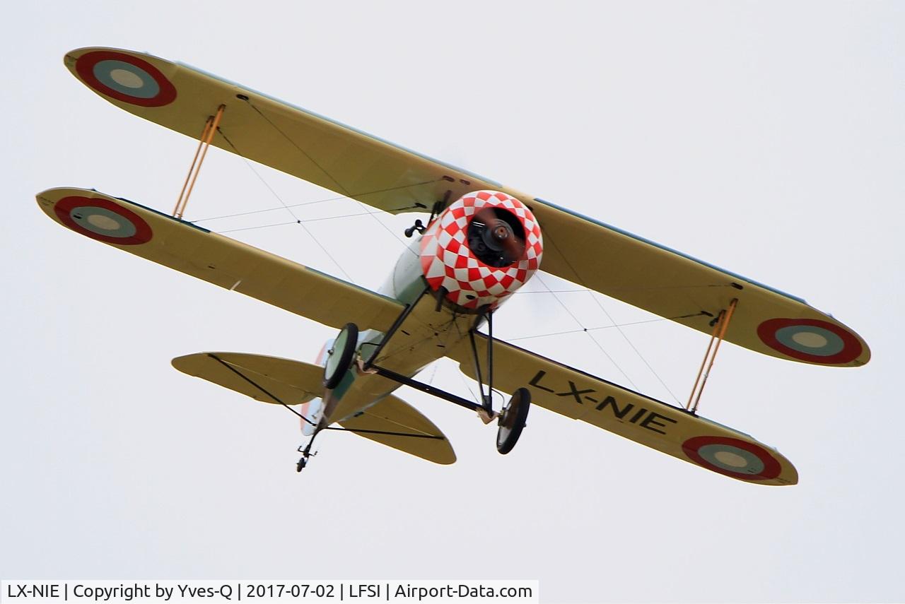 LX-NIE, 2011 Nieuport 28 C.1 Replica C/N 100, Nieuport 28 C.1 Replica, On display, St Dizier-Robinson Air Base 113 (LFSI) Open day 2017