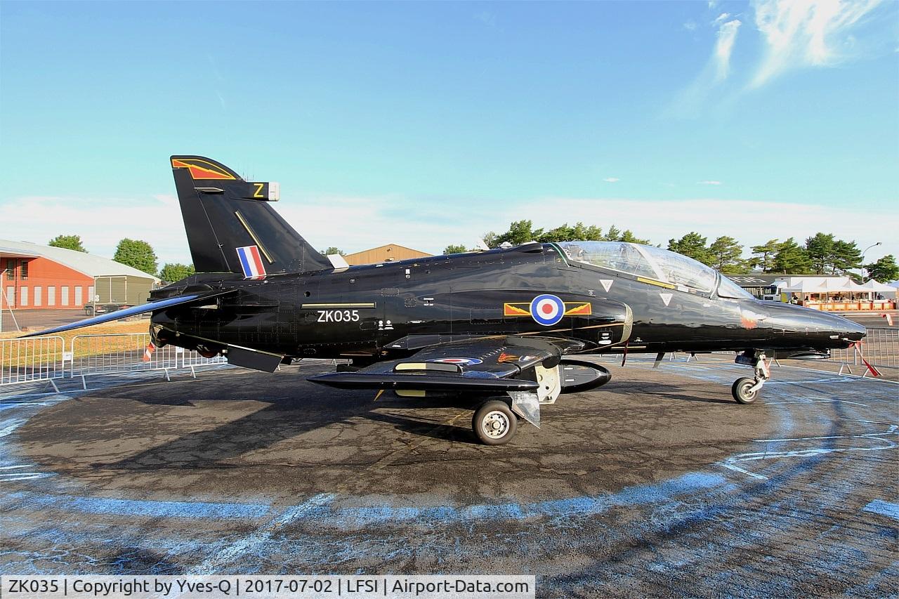 ZK035, 2010 British Aerospace Hawk T2 C/N RT026/1264, British Aerospace Hawk T2, Static display, St Dizier-Robinson Air Base 113 (LFSI) Open day 2017