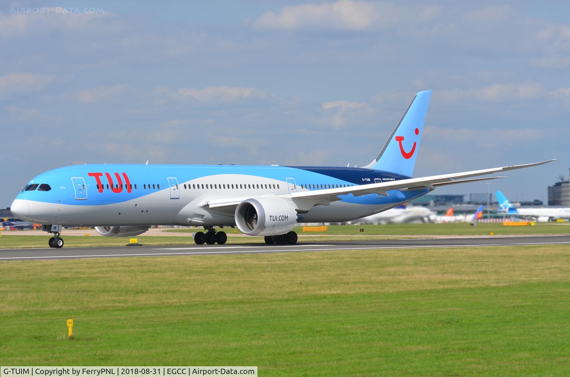 G-TUIM, 2018 Boeing 787-9 Dreamliner C/N 62742, TUI B789 starting its transatlantic flight.