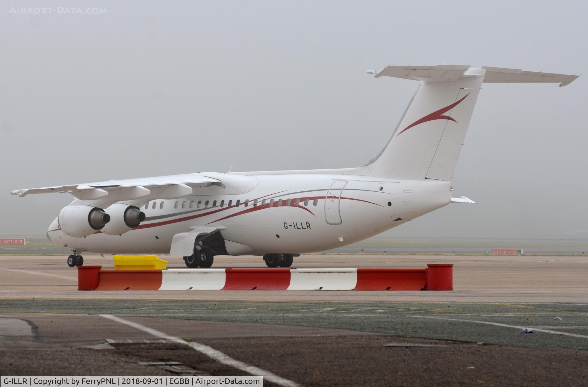 G-ILLR, 2000 British Aerospace Avro 146-RJ100 C/N E3379, Cello BAe146 parked in Sept, out of bussines in Oct. and ceased operations.
