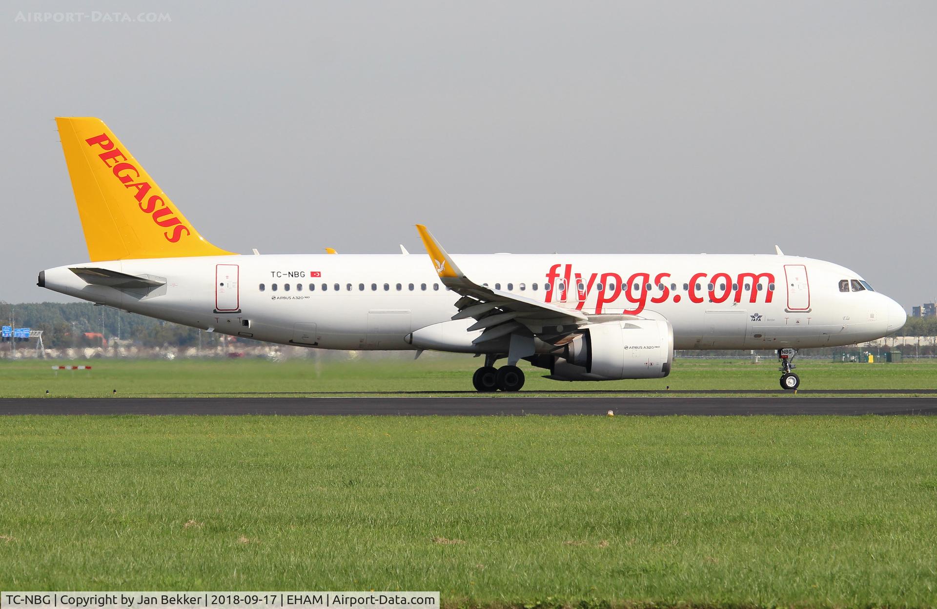 TC-NBG, 2016 Airbus A320-251N C/N 7359, Schiphol Amsterdam