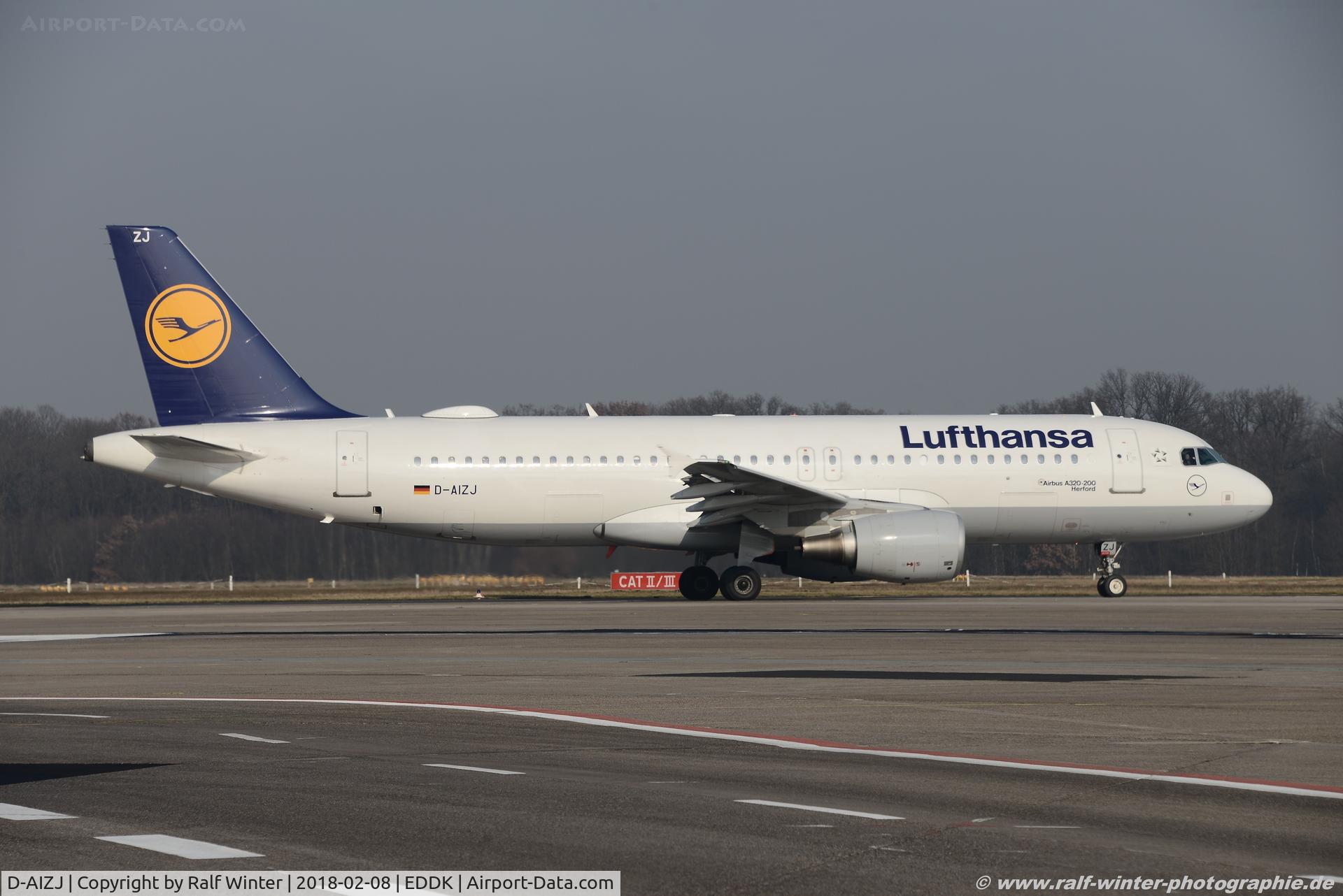 D-AIZJ, 2010 Airbus A320-214 C/N 4449, Airbus A320-214 - LH DLH Lufthansa - 4449 - D-AIZJ - 08.02.2018 - CGN