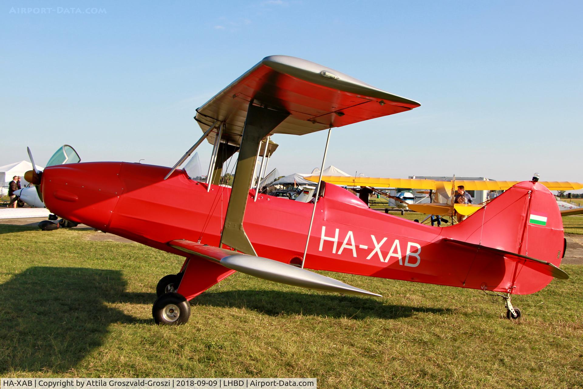 HA-XAB, 2017 Tiger Cub Developments Sherwood Ranger XP C/N XP 32, LHBD - Ex Military Air Base, Börgönd Airport Airshow 2018