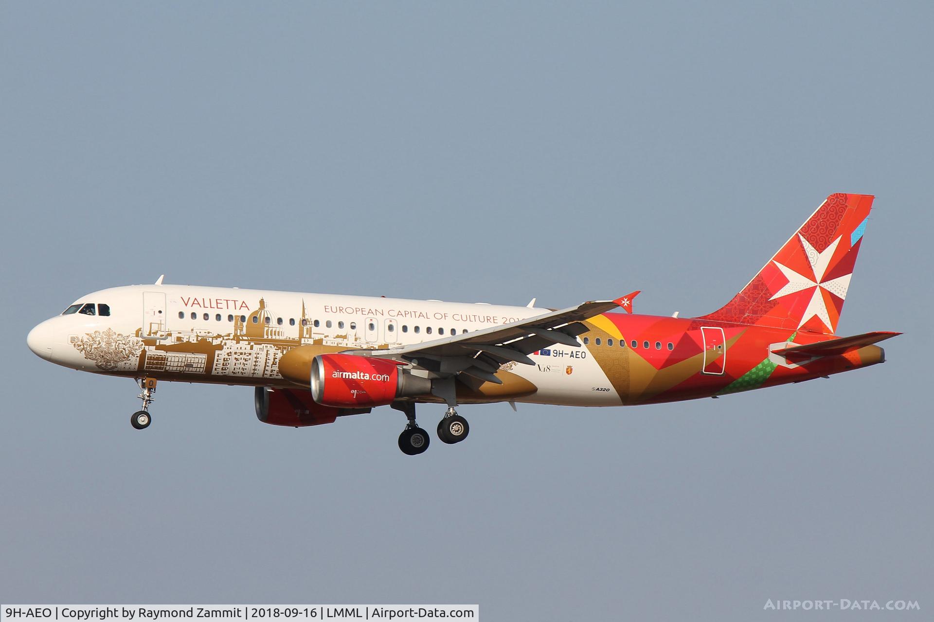 9H-AEO, 2006 Airbus A320-214 C/N 2768, A320 9H-AEO Air Malta