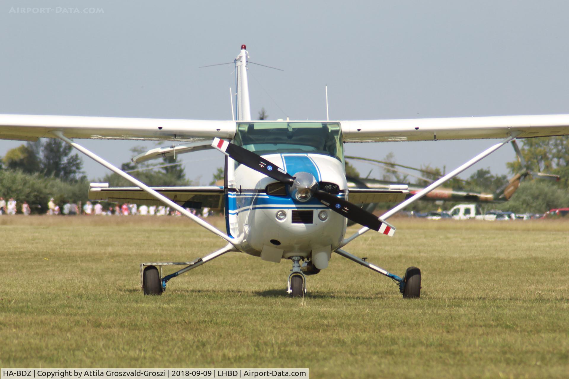 HA-BDZ, 1972 Cessna 182P Skylane C/N 18261520, LHBD - Ex Military Air Base, Börgönd Airport Airshow 2018