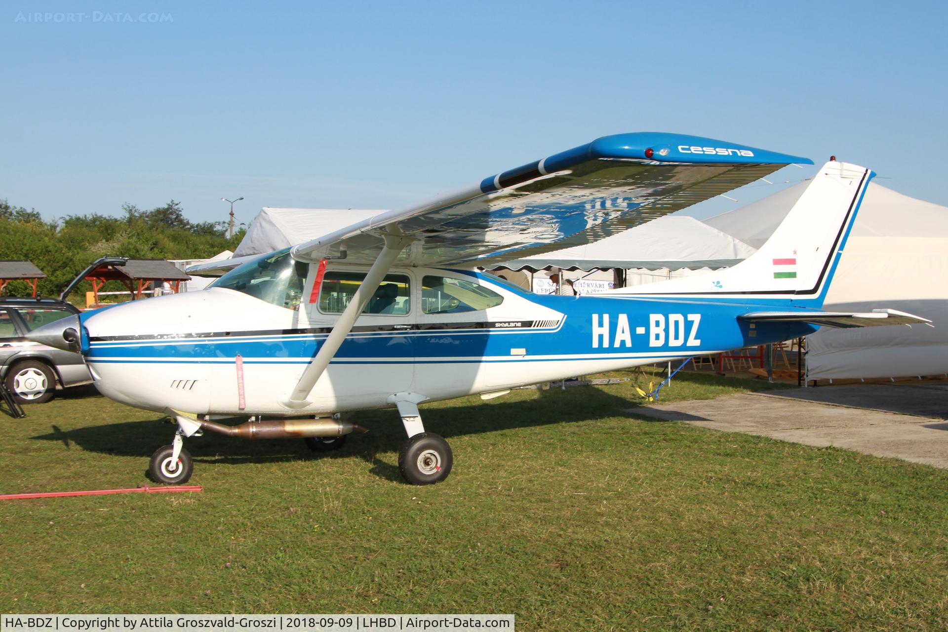 HA-BDZ, 1972 Cessna 182P Skylane C/N 18261520, LHBD - Ex Military Air Base, Börgönd Airport Airshow 2018