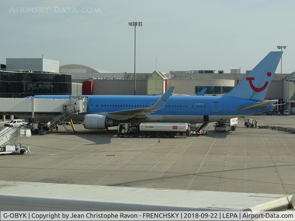 G-OBYK, 1999 Boeing 767-38A C/N 29617, TUI Airways, terminal C