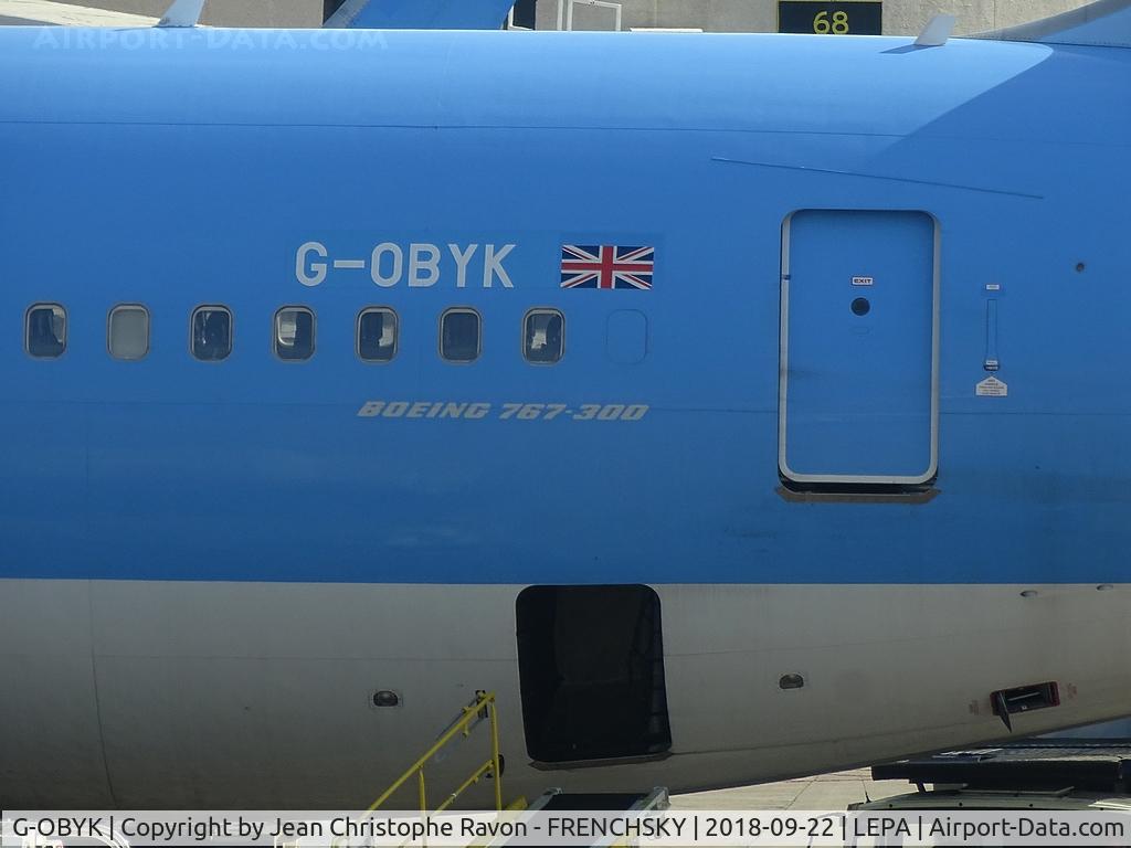 G-OBYK, 1999 Boeing 767-38A C/N 29617, TUI Airways, terminal C