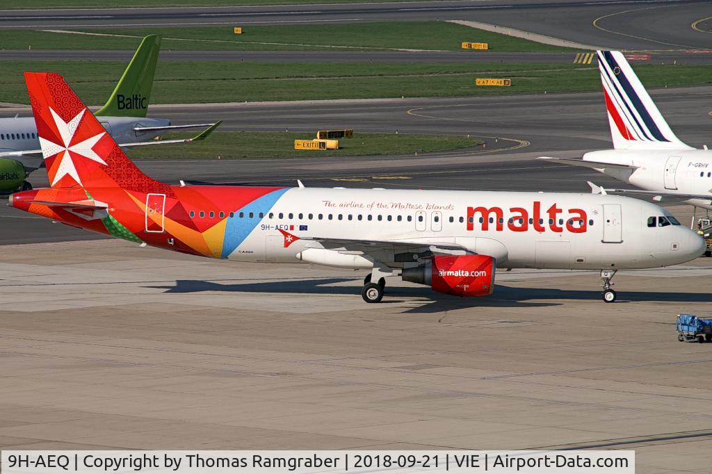 9H-AEQ, 2007 Airbus A320-214 C/N 3068, Air Malta Airbus A320