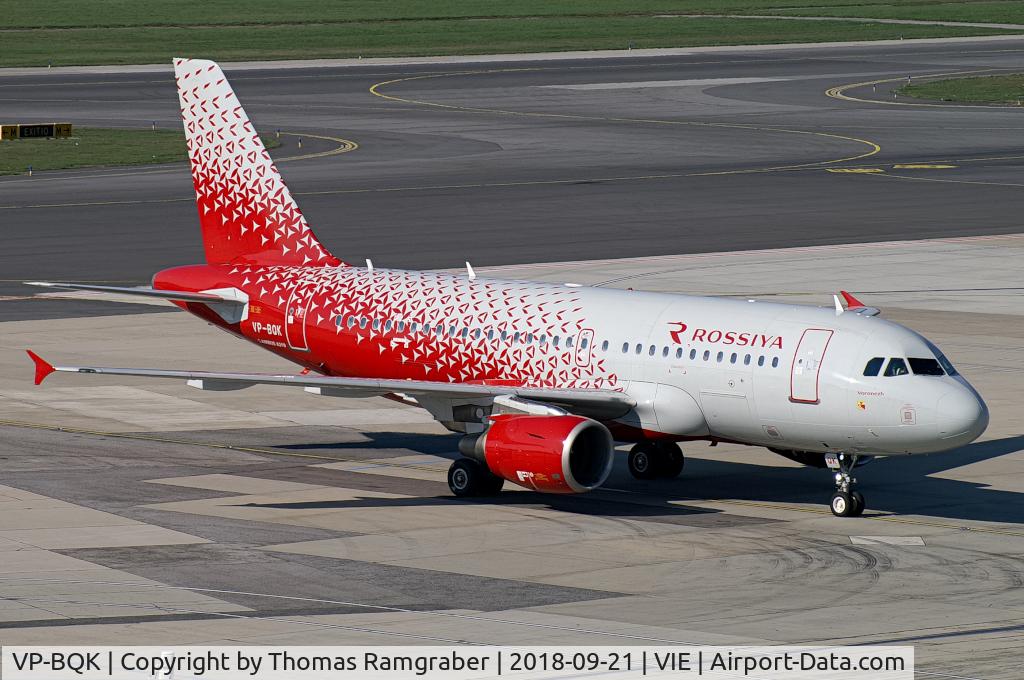 VP-BQK, 2007 Airbus A319-111 C/N 3179, Rossia Airbus A319