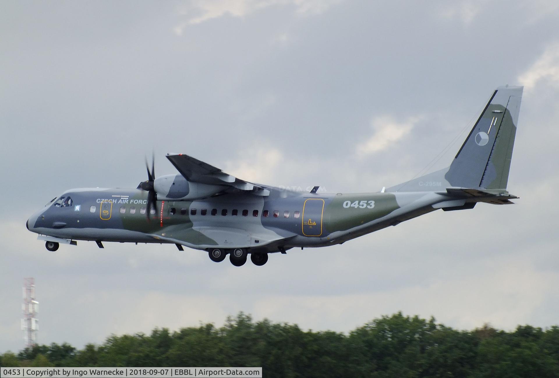 0453, 2010 CASA C-295M C/N 069, CASA C.295M of the Czech AF at the 2018 BAFD spotters day, Kleine Brogel airbase
