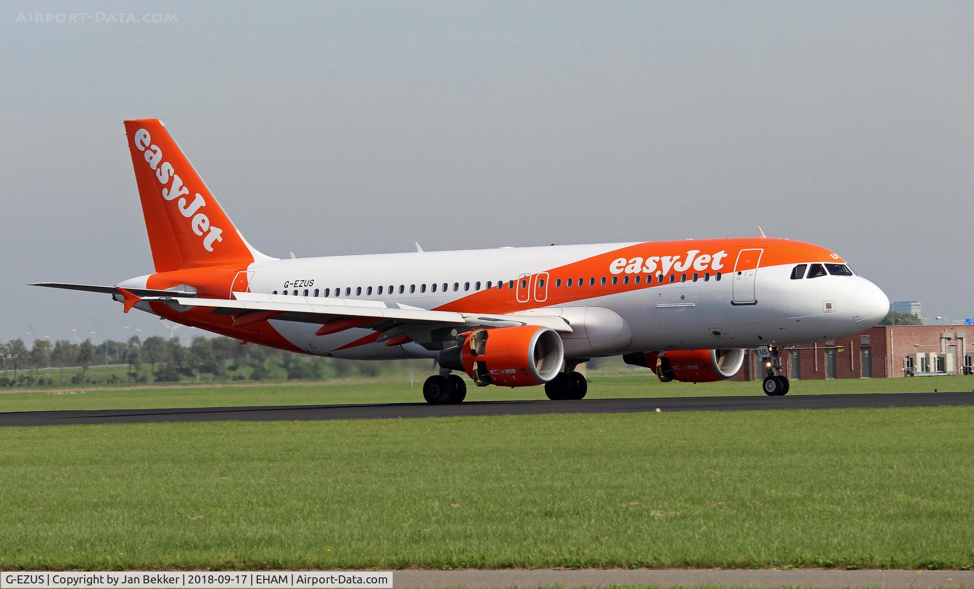 G-EZUS, 2012 Airbus A320-214 C/N 5104, Schiphol Amsterdam