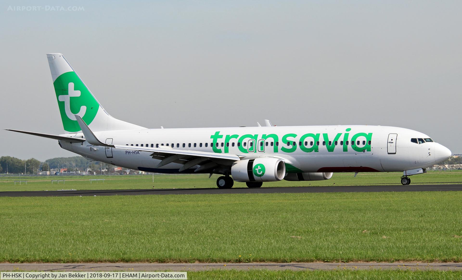PH-HSK, 2015 Boeing 737-8K2 C/N 41330, Schiphol Amsterdam