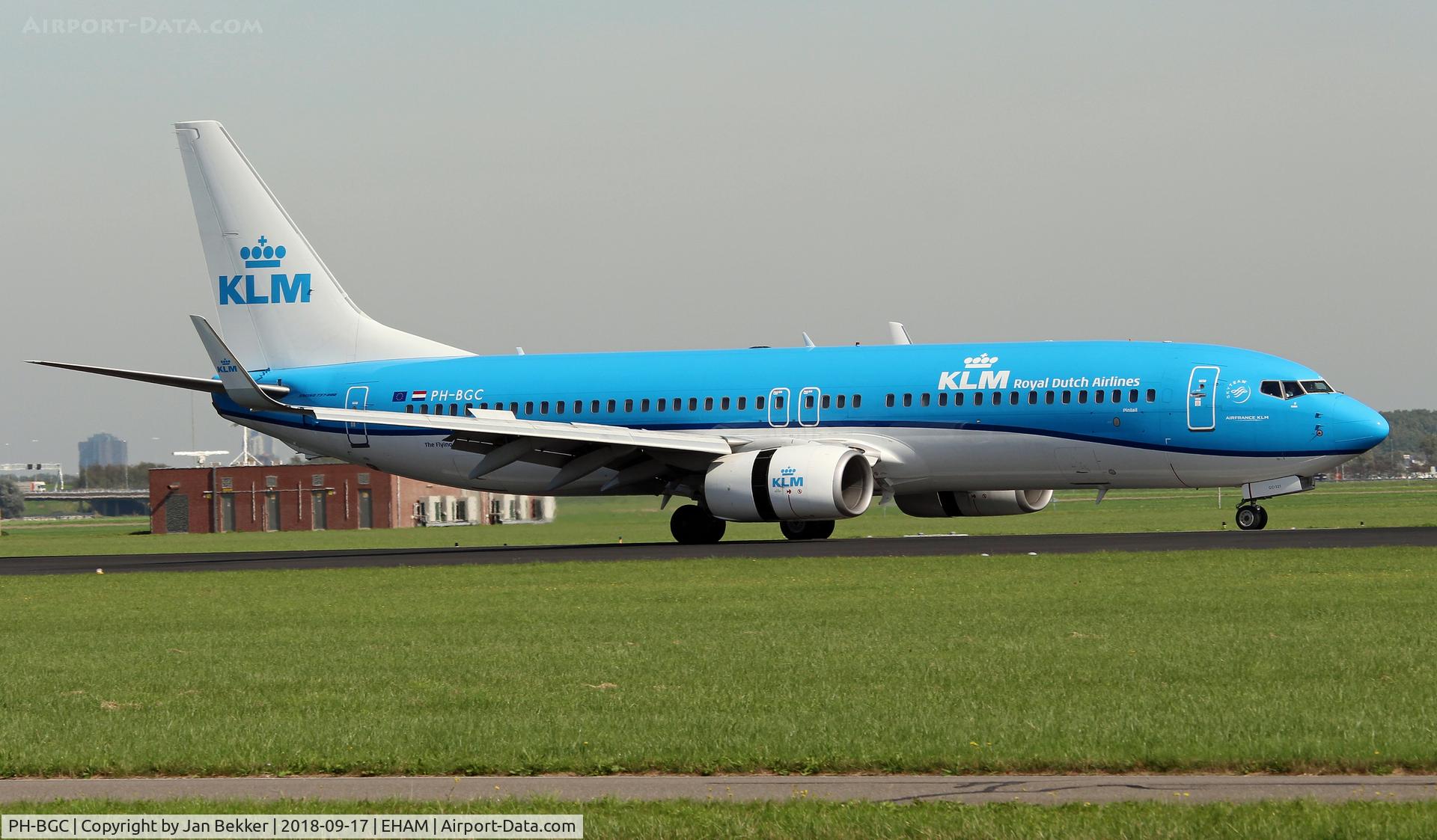 PH-BGC, 2008 Boeing 737-8K2 C/N 30361, Schiphol Amsterdam