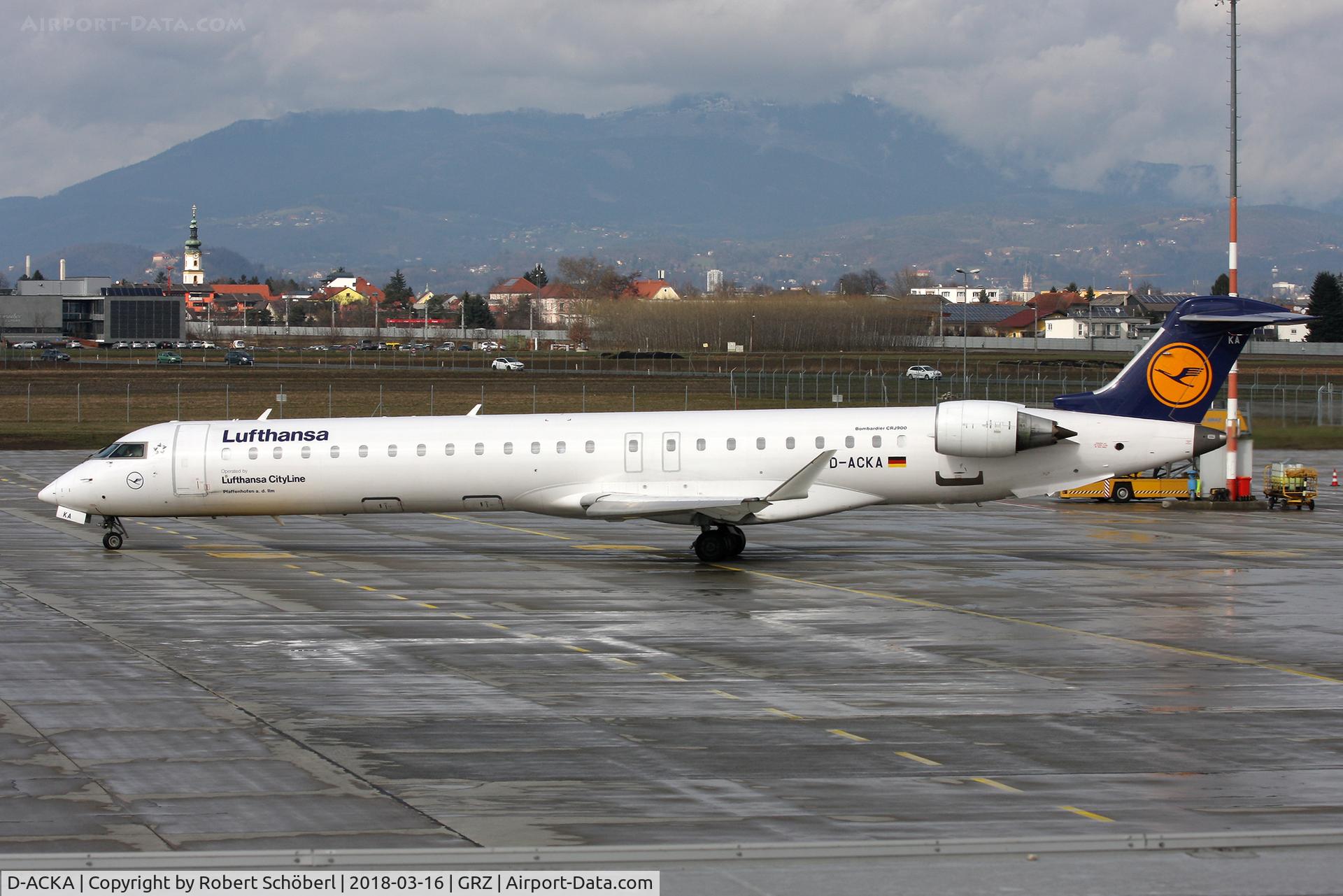 D-ACKA, 2006 Bombardier CRJ-900LR (CL-600-2D24) C/N 15072, D-ACKA @ LOWG