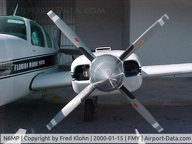 N6MP, 1975 Beech 58 Baron C/N TH-607, Baron N6MP in service with The Florida Marine Patrol - Fort Myers Page Field