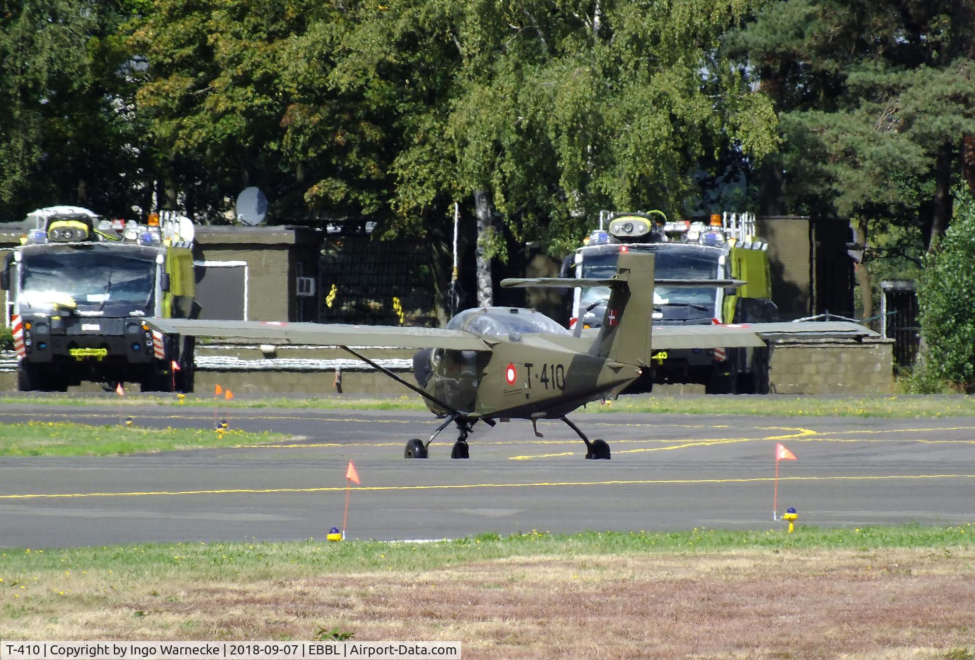 T-410, Saab T-17 Supporter C/N 15-210, SAAB T-17 Supporter of Flyvevabnet (Danish AF) at the 2018 BAFD spotters day, Kleine Brogel airbase