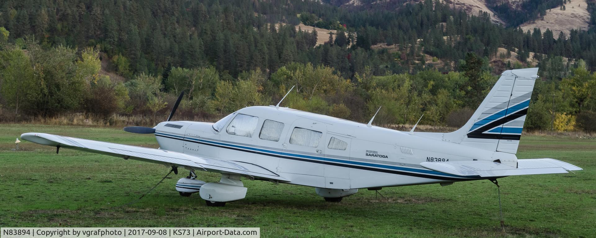 N83894, 1981 Piper PA-32-301T Saratoga C/N 32-8124029, Sitting pretty