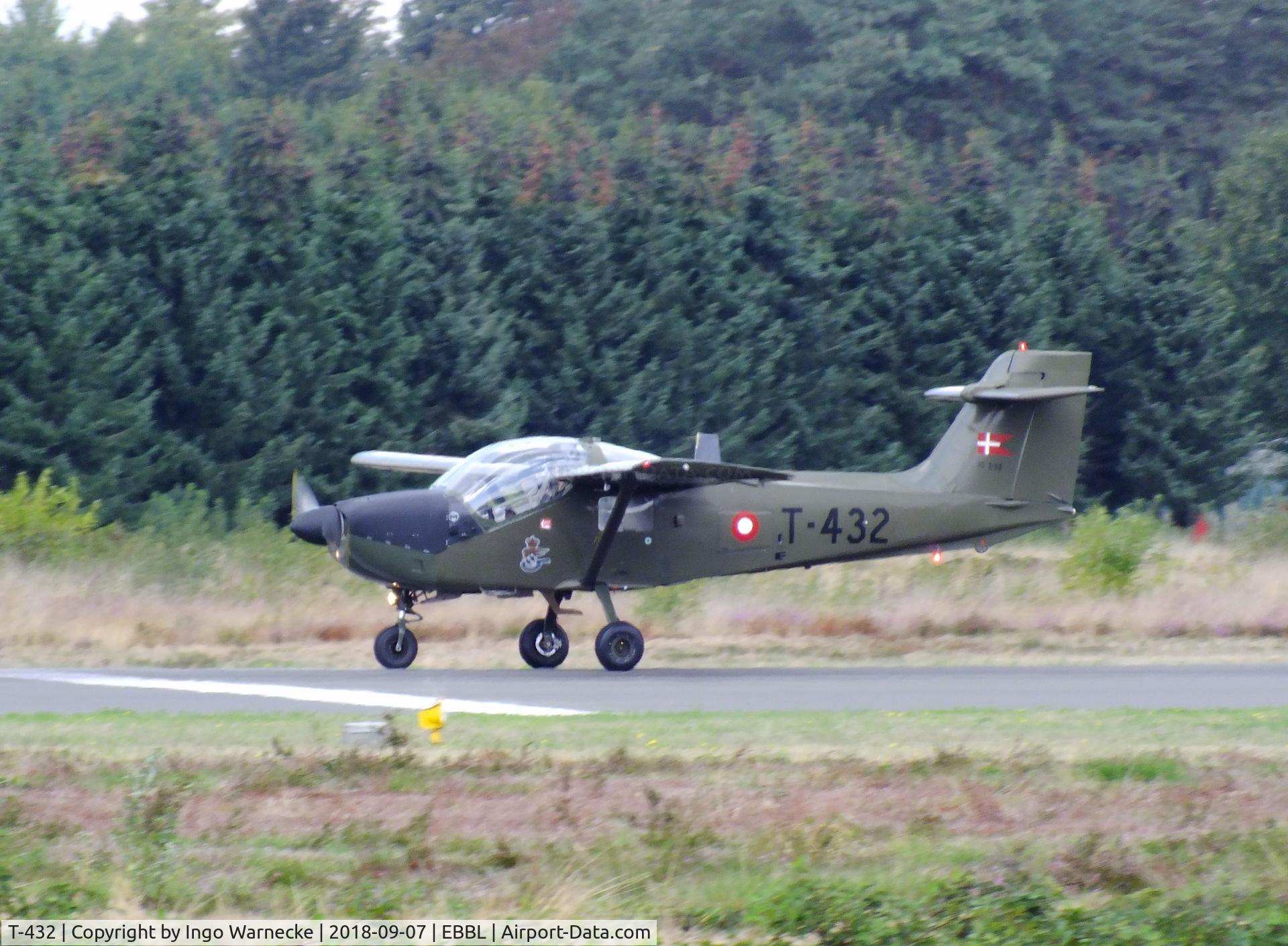 T-432, Saab T-17 Supporter C/N 15-232, SAAB T-17 Supporter of Flyvevabnet (Danish AF) at the 2018 BAFD spotters day, Kleine Brogel airbase