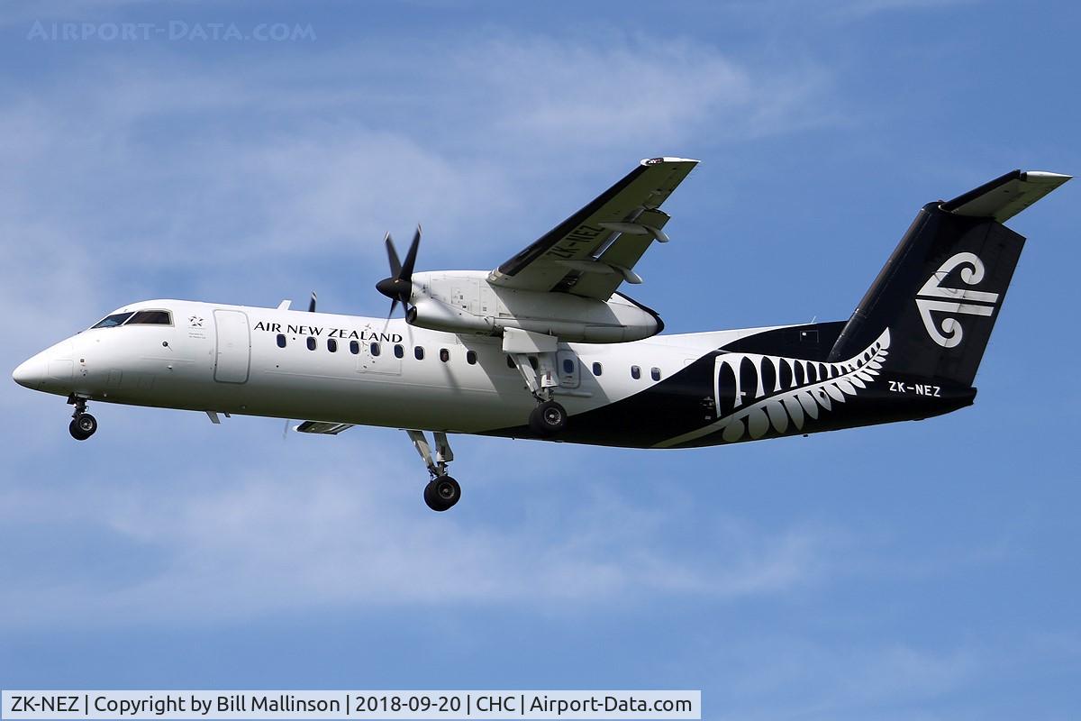 ZK-NEZ, 2007 De Havilland Canada DHC-8-311 Dash 8 C/N 654, in from HKK