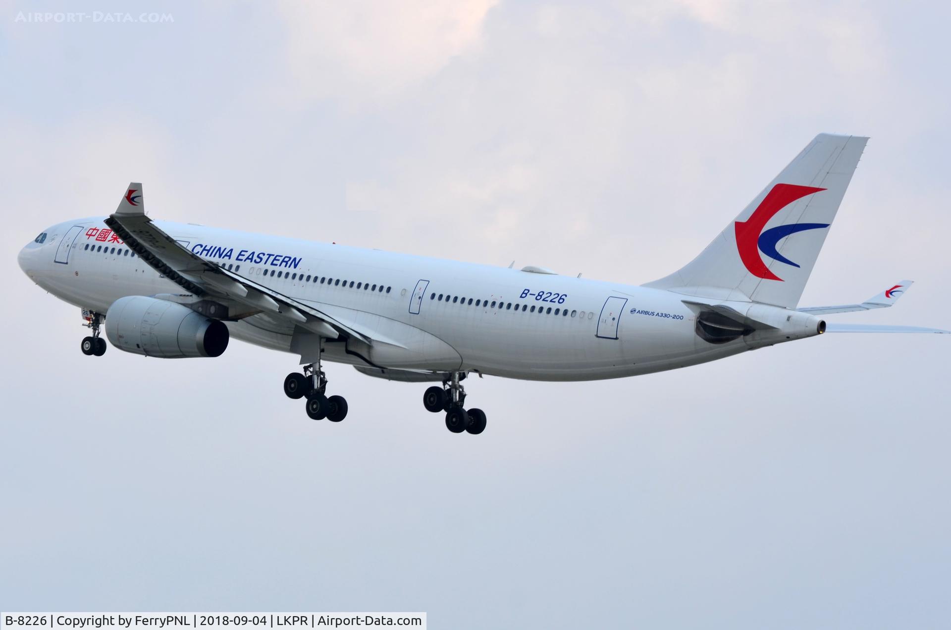 B-8226, 2015 Airbus A330-343 C/N 1655, China Eastern A332 departing