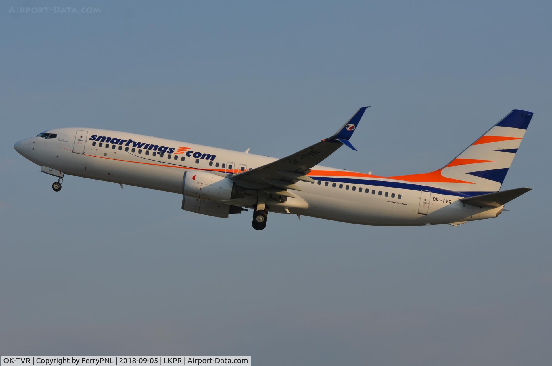 OK-TVR, 2011 Boeing 737-86N C/N 38018, Smartwings B738