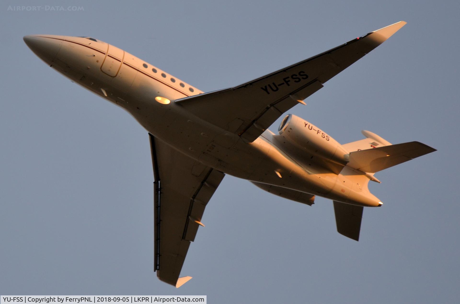 YU-FSS, 2016 Dassault Falcon 2000LX C/N 320, Prince Aviation DA200LX