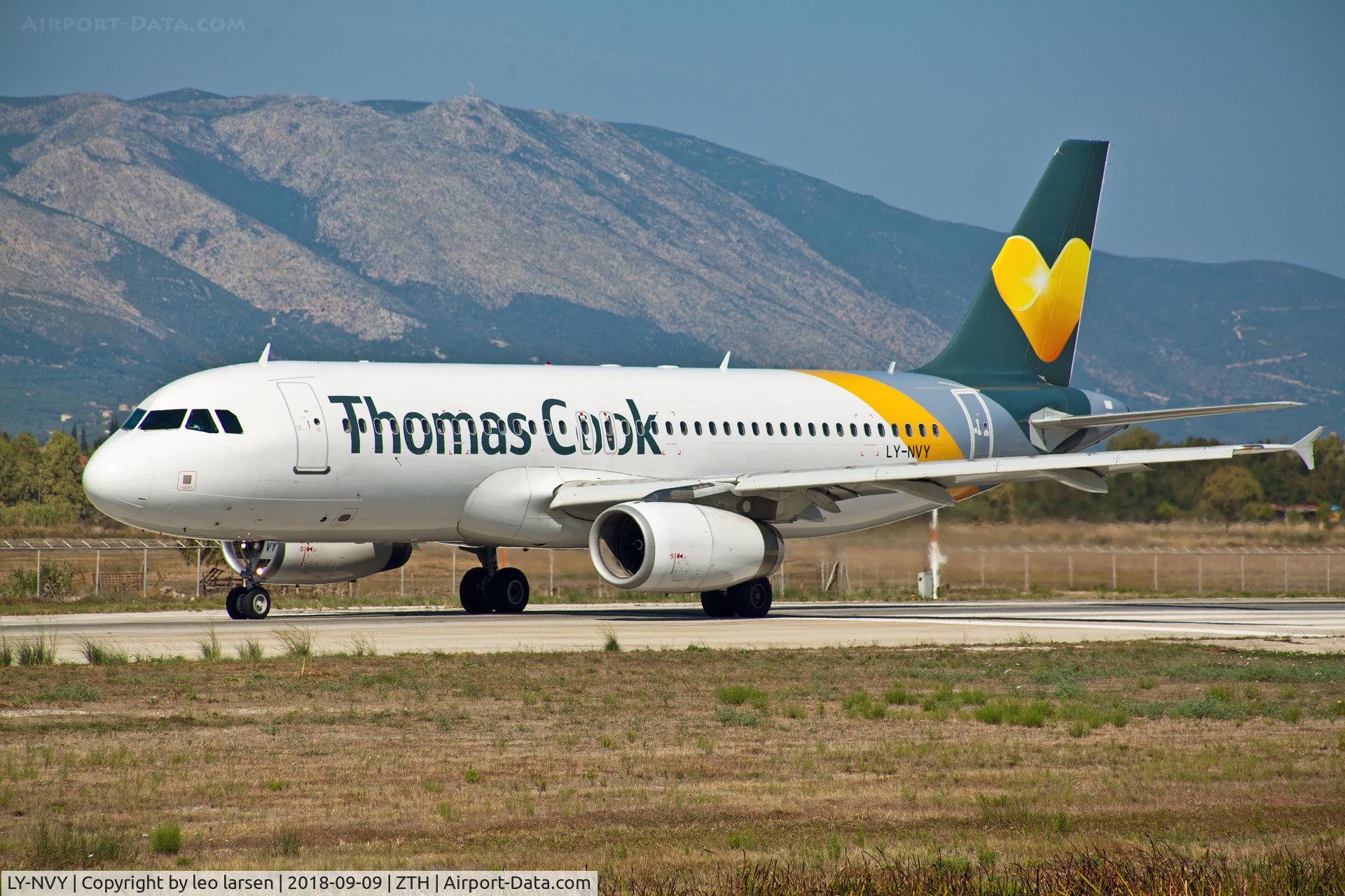 LY-NVY, 2002 Airbus A320-232 C/N 1909, Zakynthos 9.9.2018