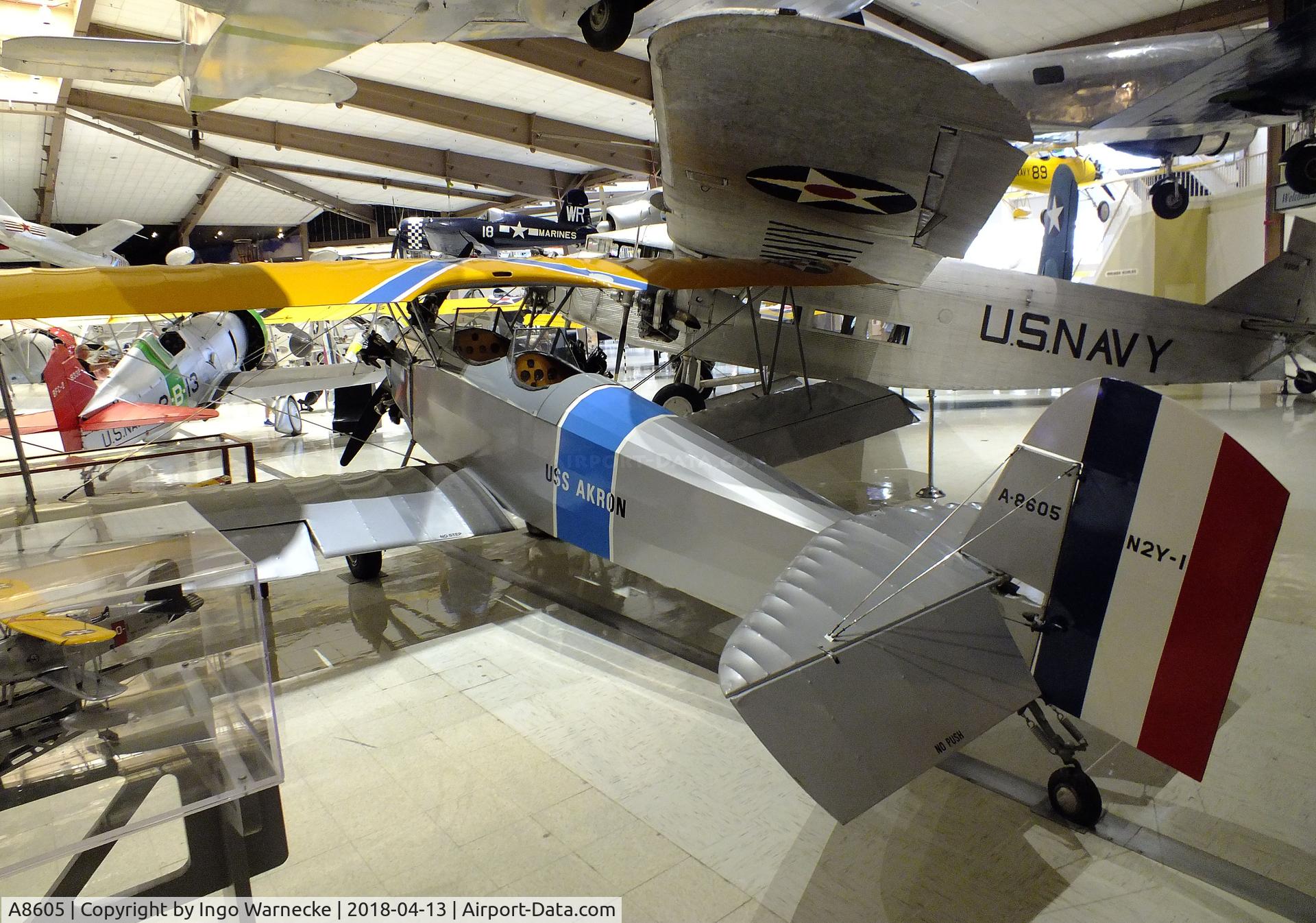 A8605, 1929 Consolidated N2Y-1 C/N Not found A8605, Consolidated N2Y-1 (Fleet Model 2) at the NMNA, Pensacola FL