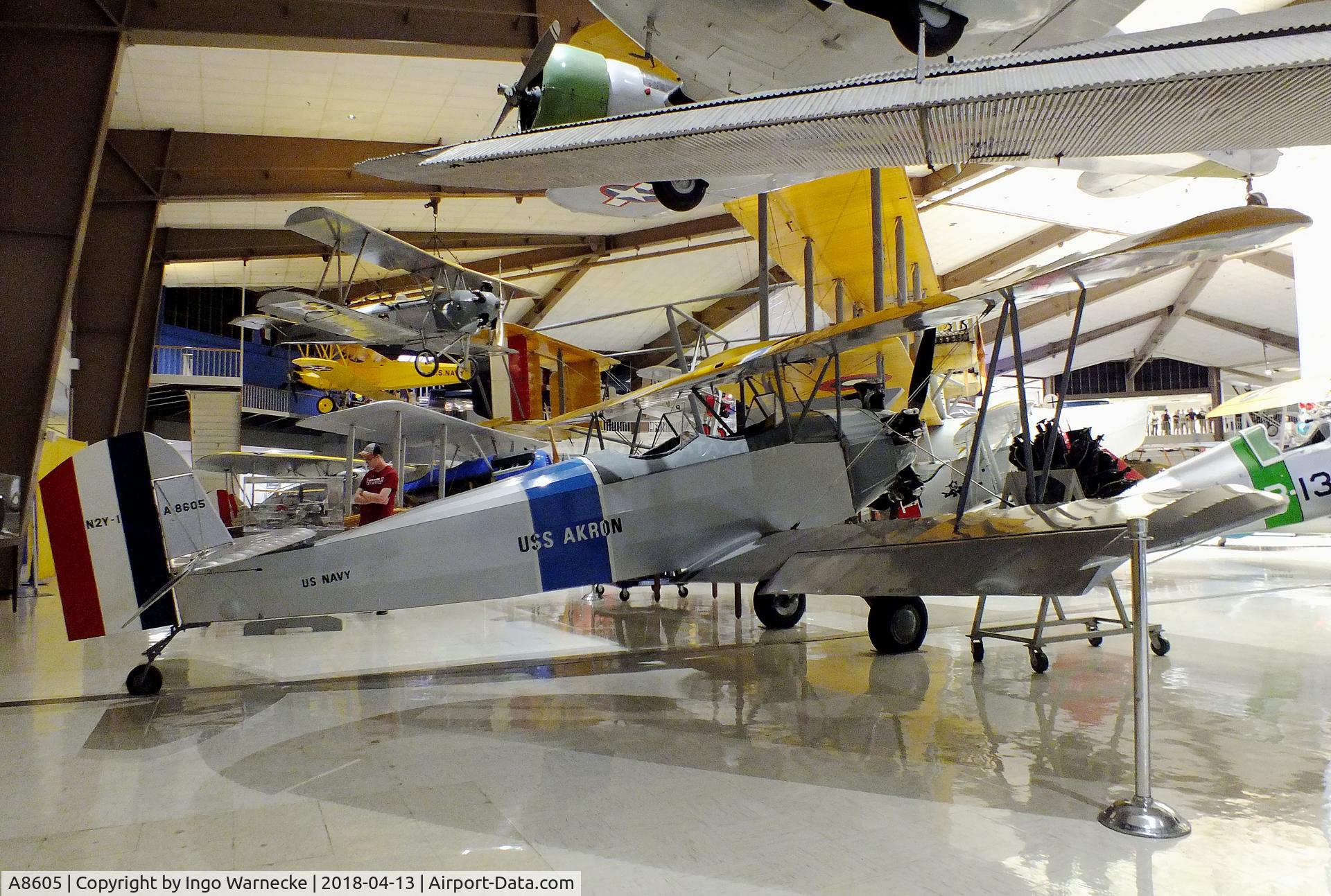 A8605, 1929 Consolidated N2Y-1 C/N Not found A8605, Consolidated N2Y-1 (Fleet Model 2) at the NMNA, Pensacola FL