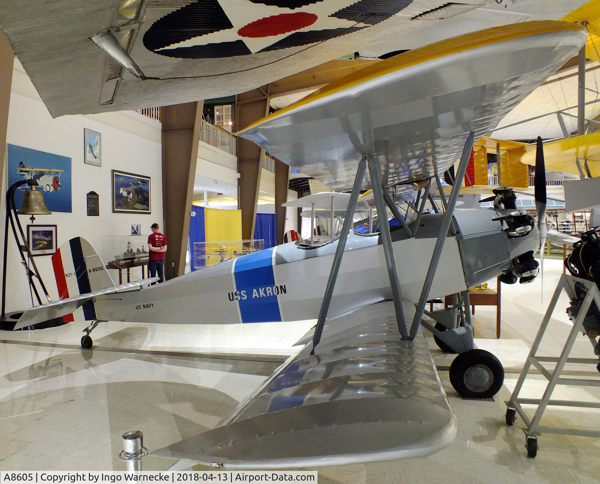 A8605, 1929 Consolidated N2Y-1 C/N Not found A8605, Consolidated N2Y-1 (Fleet Model 2) at the NMNA, Pensacola FL