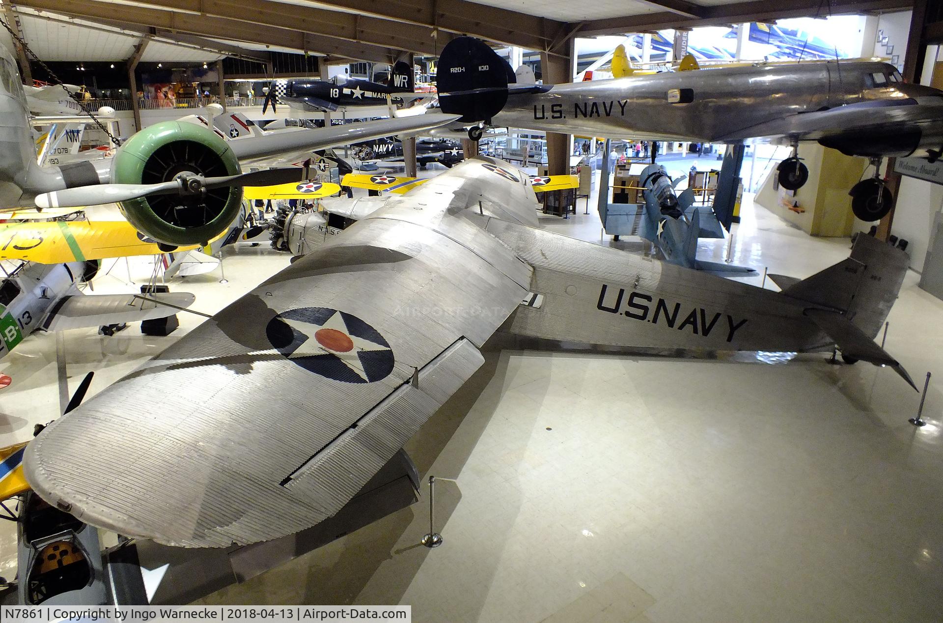 N7861, Ford 4-AT-E Tri-Motor C/N 4-AT-46, Ford 4-AT-E (RR-5) Tri-Motor at the NMNA, Pensacola FL