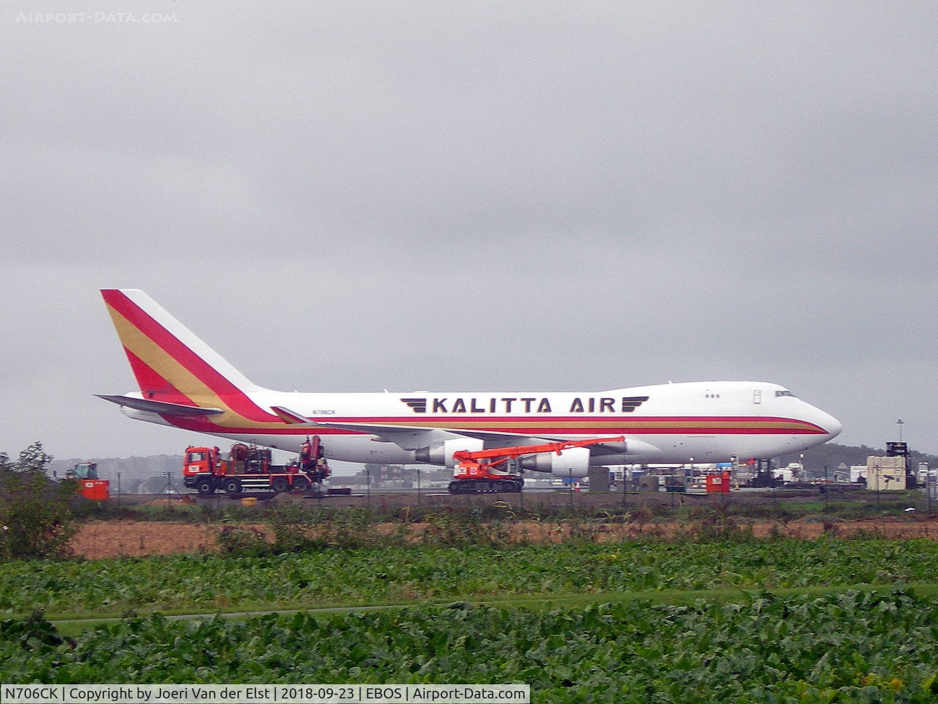 N706CK, 2001 Boeing 747-4B5F/SCD C/N 27073, Cargo operations