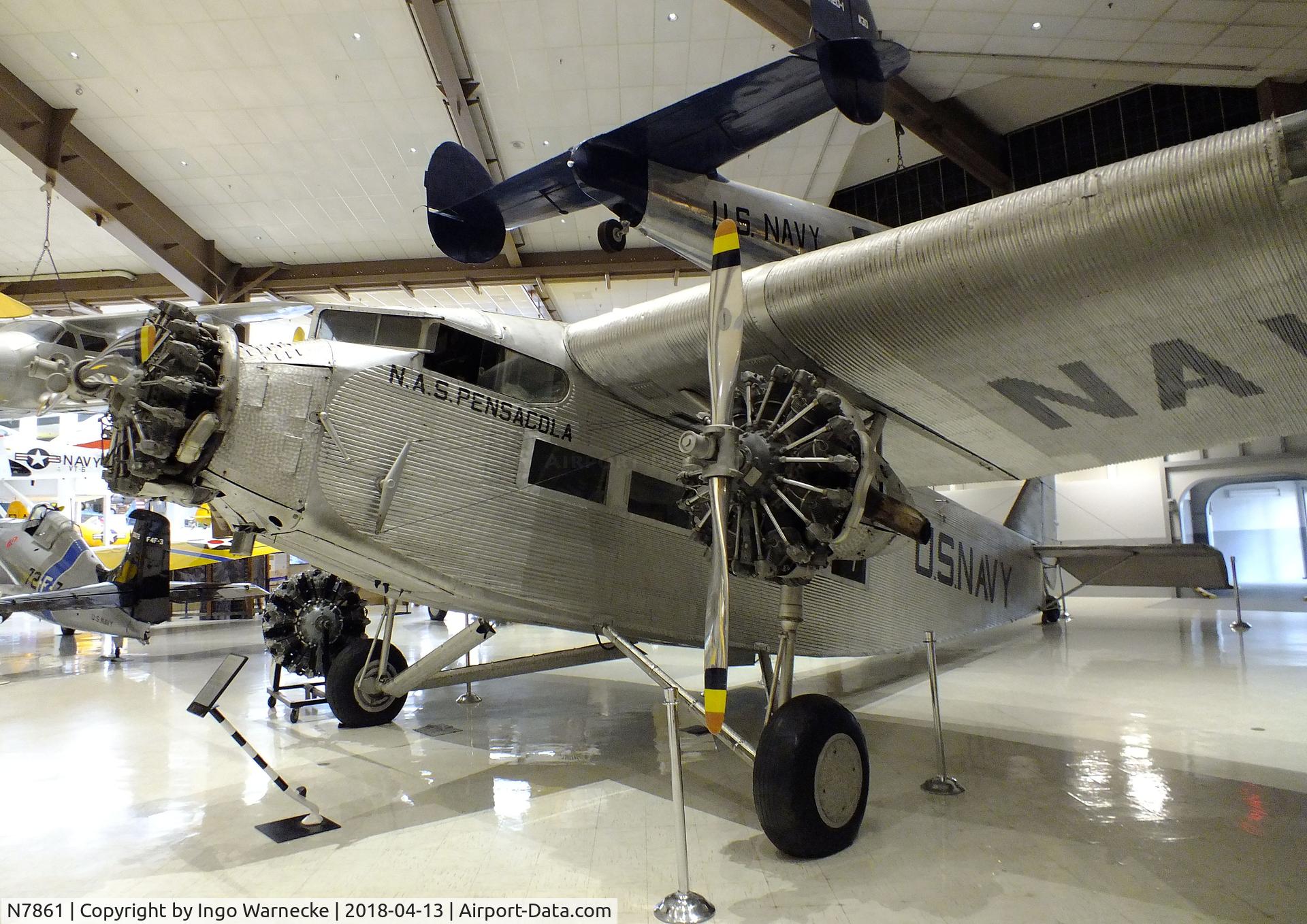 N7861, Ford 4-AT-E Tri-Motor C/N 4-AT-46, Ford 4-AT-E (RR-5) Tri-Motor at the NMNA, Pensacola FL