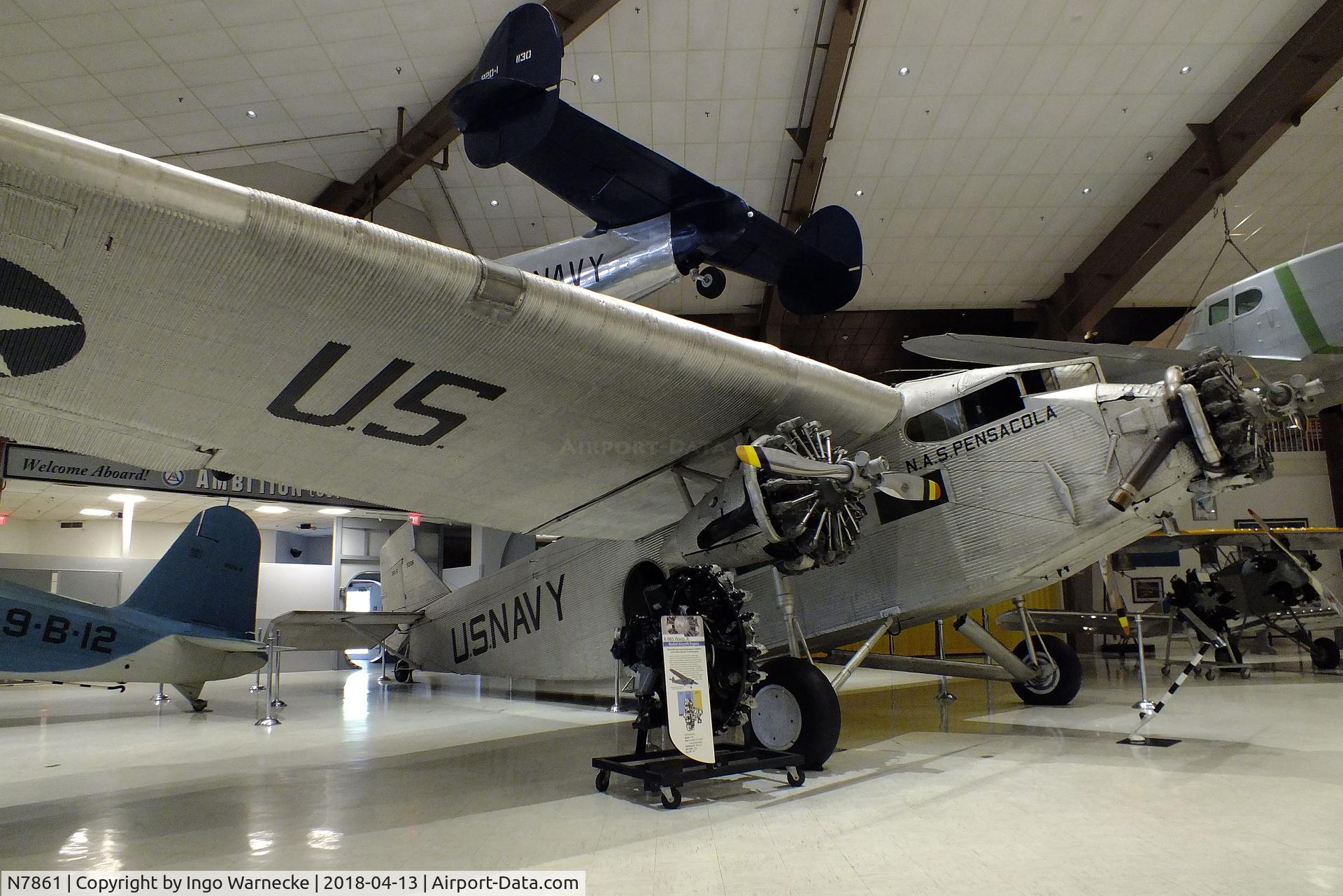 N7861, Ford 4-AT-E Tri-Motor C/N 4-AT-46, Ford 4-AT-E (RR-5) Tri-Motor at the NMNA, Pensacola FL