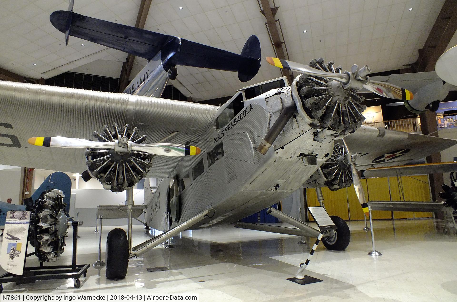 N7861, Ford 4-AT-E Tri-Motor C/N 4-AT-46, Ford 4-AT-E (RR-5) Tri-Motor at the NMNA, Pensacola FL