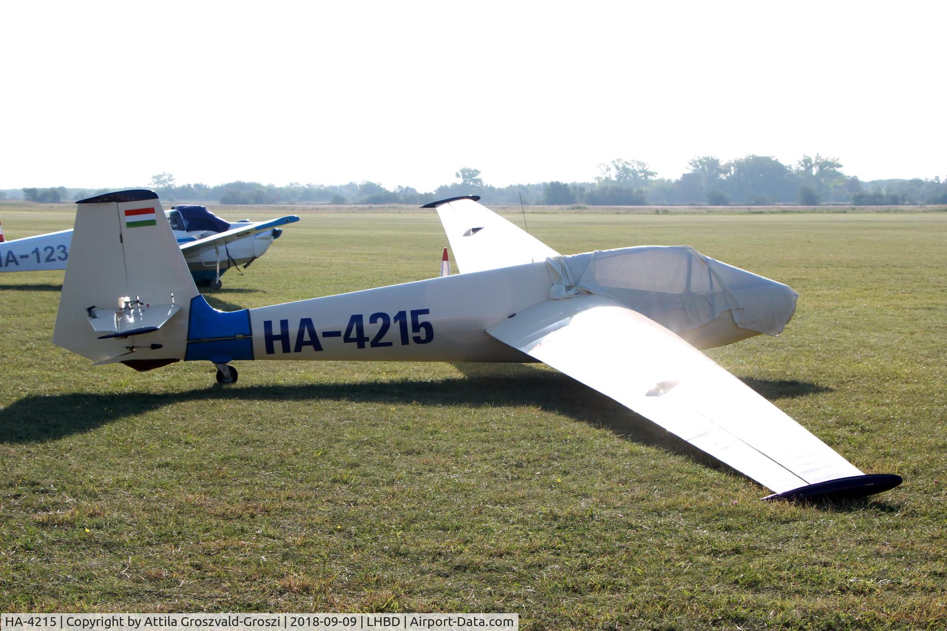 HA-4215, 1958 Rubik R-22SV Super Futar C C/N E-1157, LHBD - Ex Military Air Base, Börgönd Airport Airshow 2018