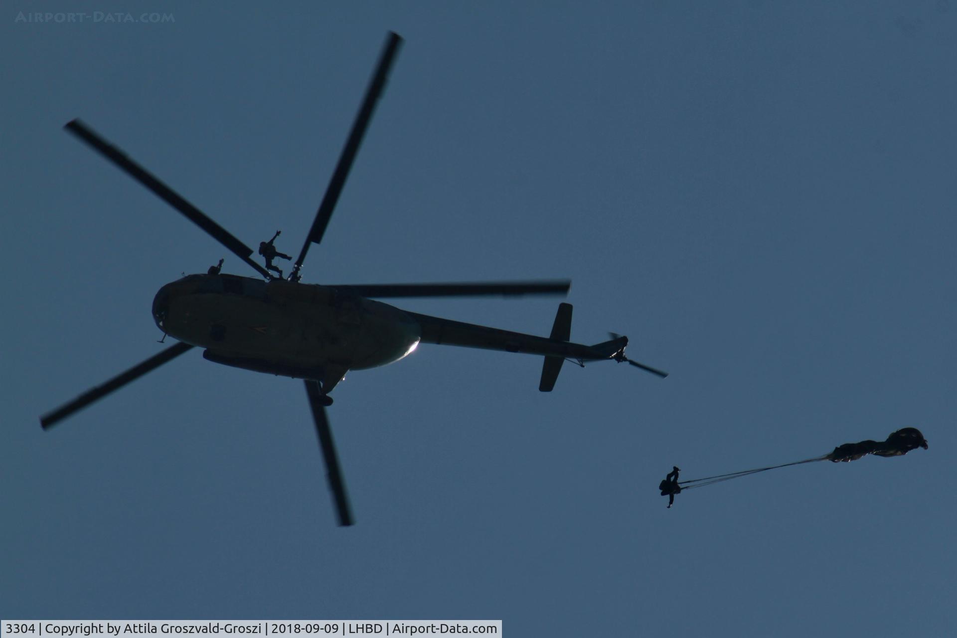 3304, 1985 Mil Mi-8T Hip C/N 20284, LHBD - Ex Military Air Base, Börgönd Airport Airshow 2018