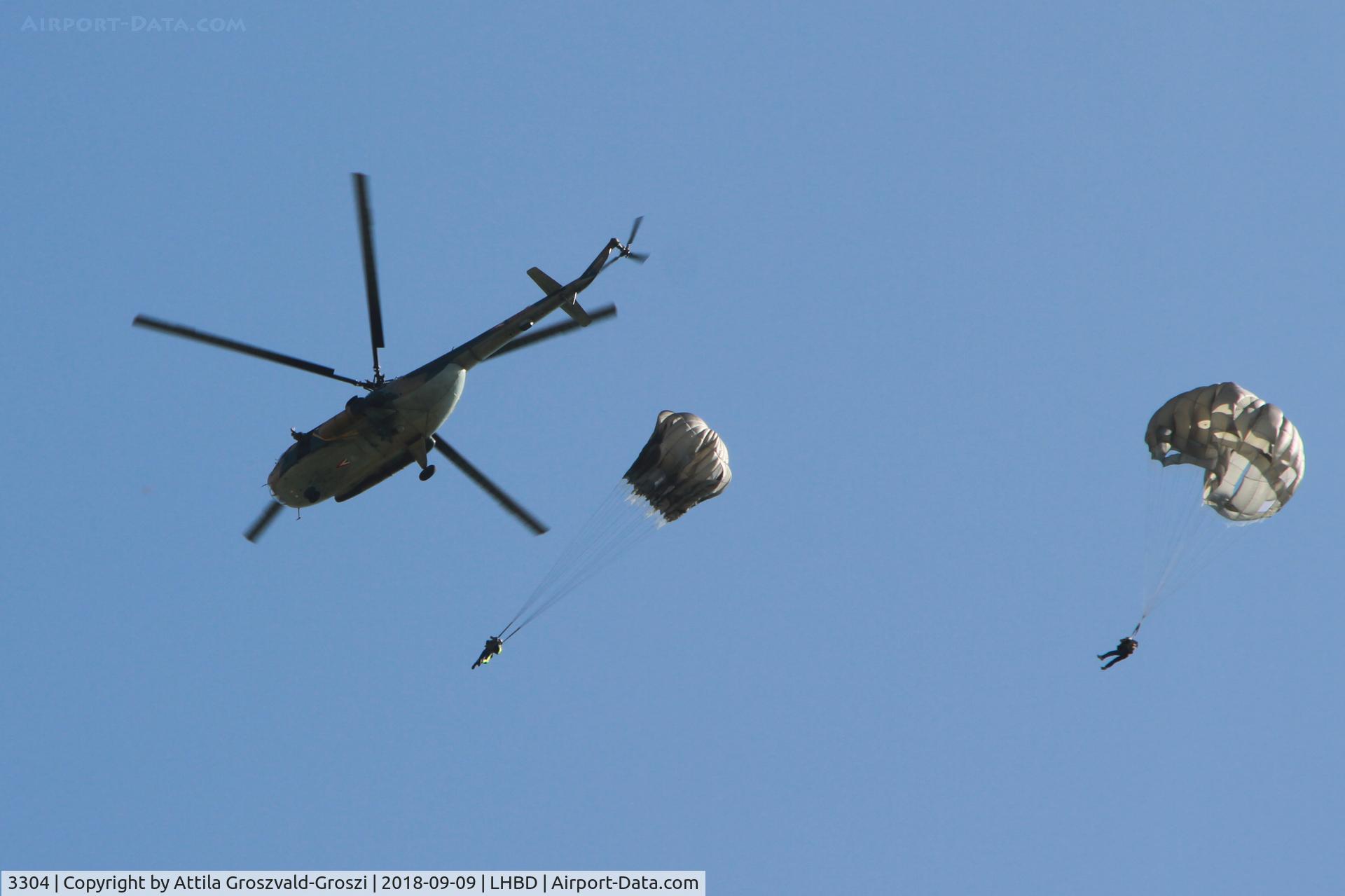 3304, 1985 Mil Mi-8T Hip C/N 20284, LHBD - Ex Military Air Base, Börgönd Airport Airshow 2018