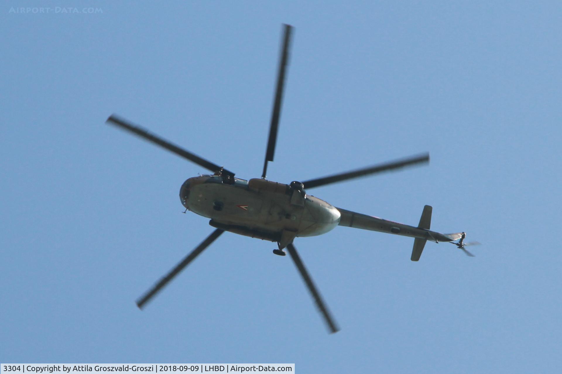 3304, 1985 Mil Mi-8T Hip C/N 20284, LHBD - Ex Military Air Base, Börgönd Airport Airshow 2018