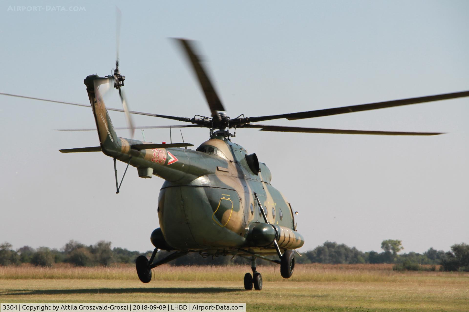 3304, 1985 Mil Mi-8T Hip C/N 20284, LHBD - Ex Military Air Base, Börgönd Airport Airshow 2018