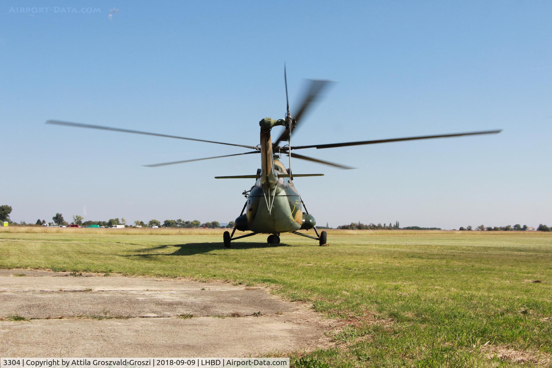3304, 1985 Mil Mi-8T Hip C/N 20284, LHBD - Ex Military Air Base, Börgönd Airport Airshow 2018