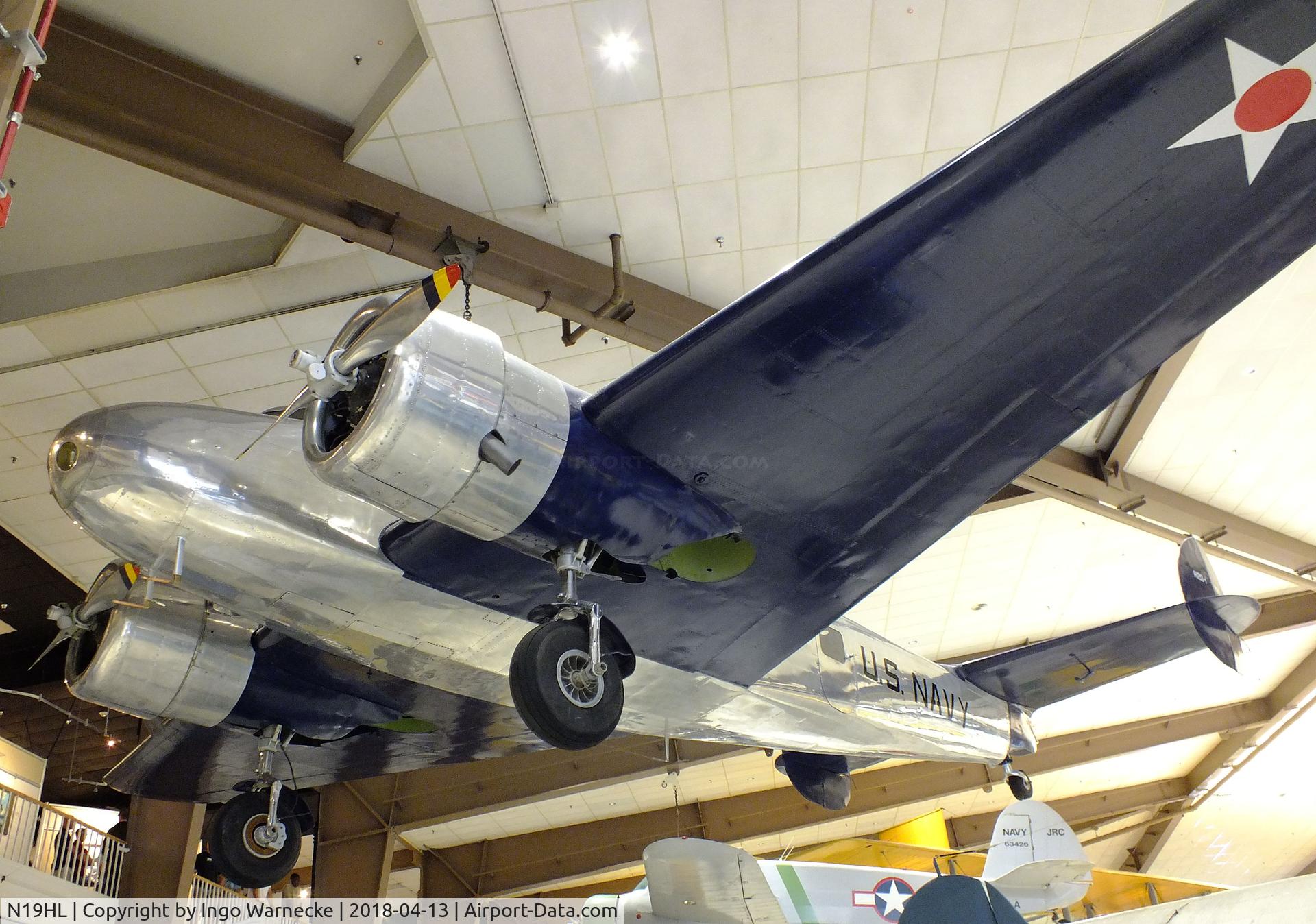 N19HL, 1938 Lockheed Electra 10-A C/N 1130, Lockheed Electra 10-A (R20-1) at the NMNA, Pensacola FL