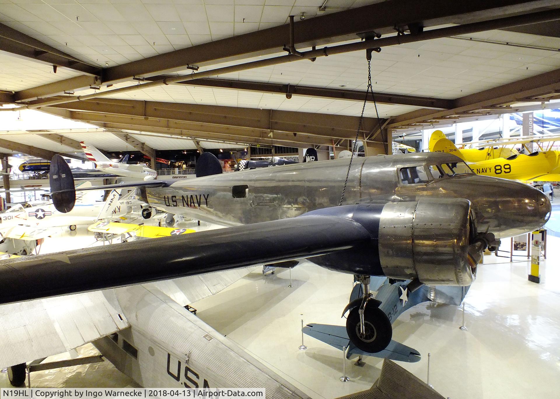 N19HL, 1938 Lockheed Electra 10-A C/N 1130, Lockheed Electra 10-A (R20-1) at the NMNA, Pensacola FL